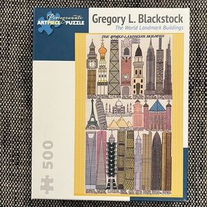 Pomegranate Artpiece Puzzle The World Landmark Buildings 500 Pieces